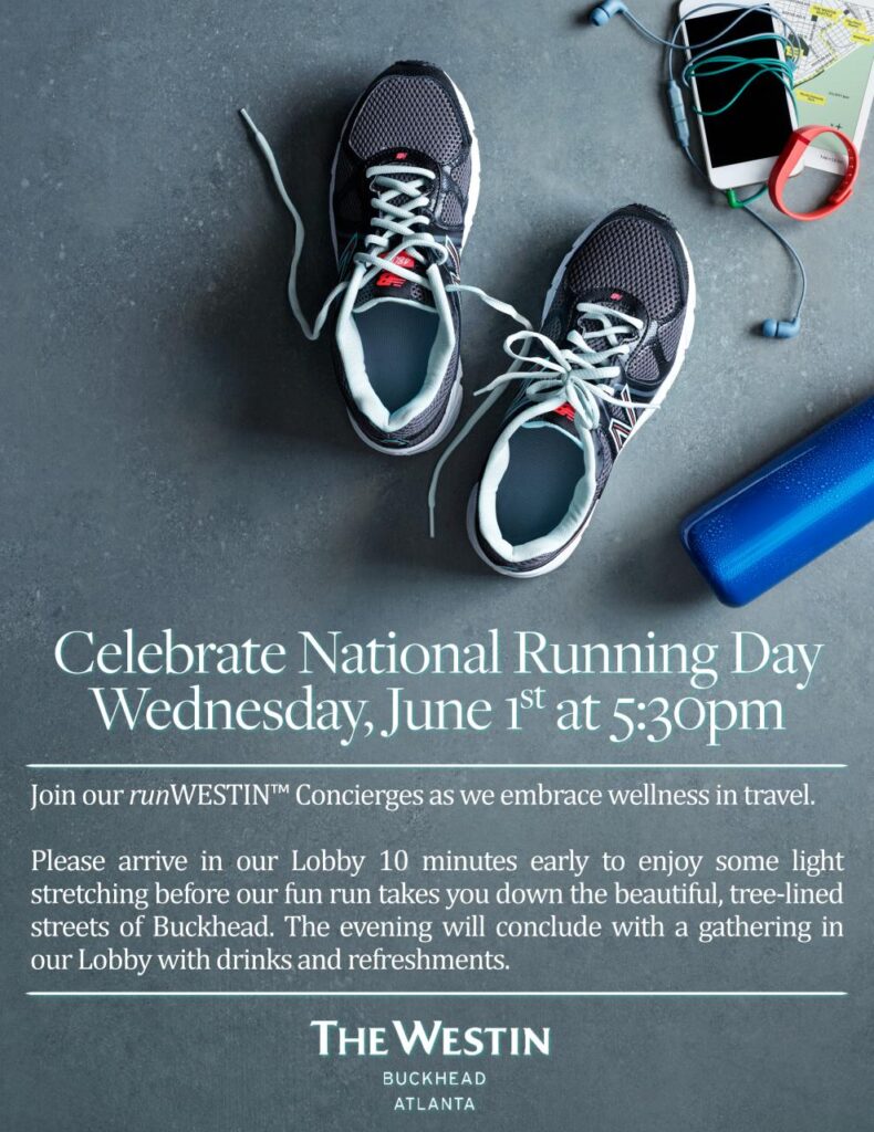 runWestin National Running Day Flyer