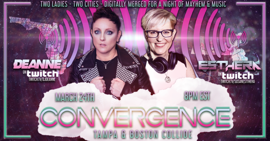 Convergence Livestream Event Flyers