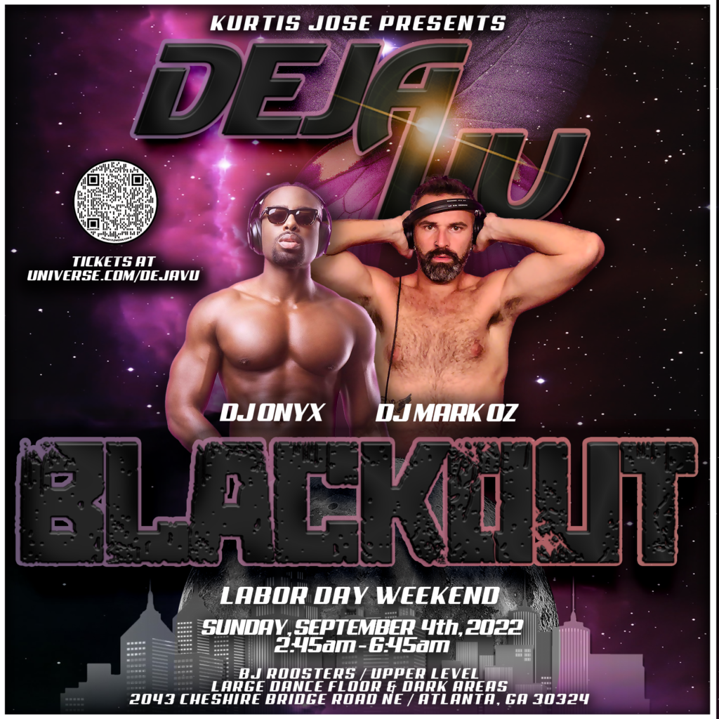 Blackout Event Flyer