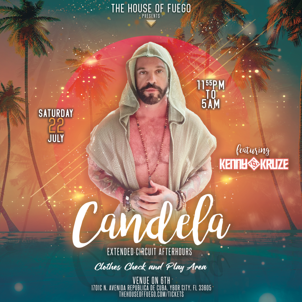 Candela Event Flyer