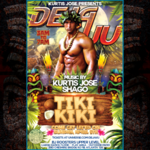 Tiki Kiki Event Flyer