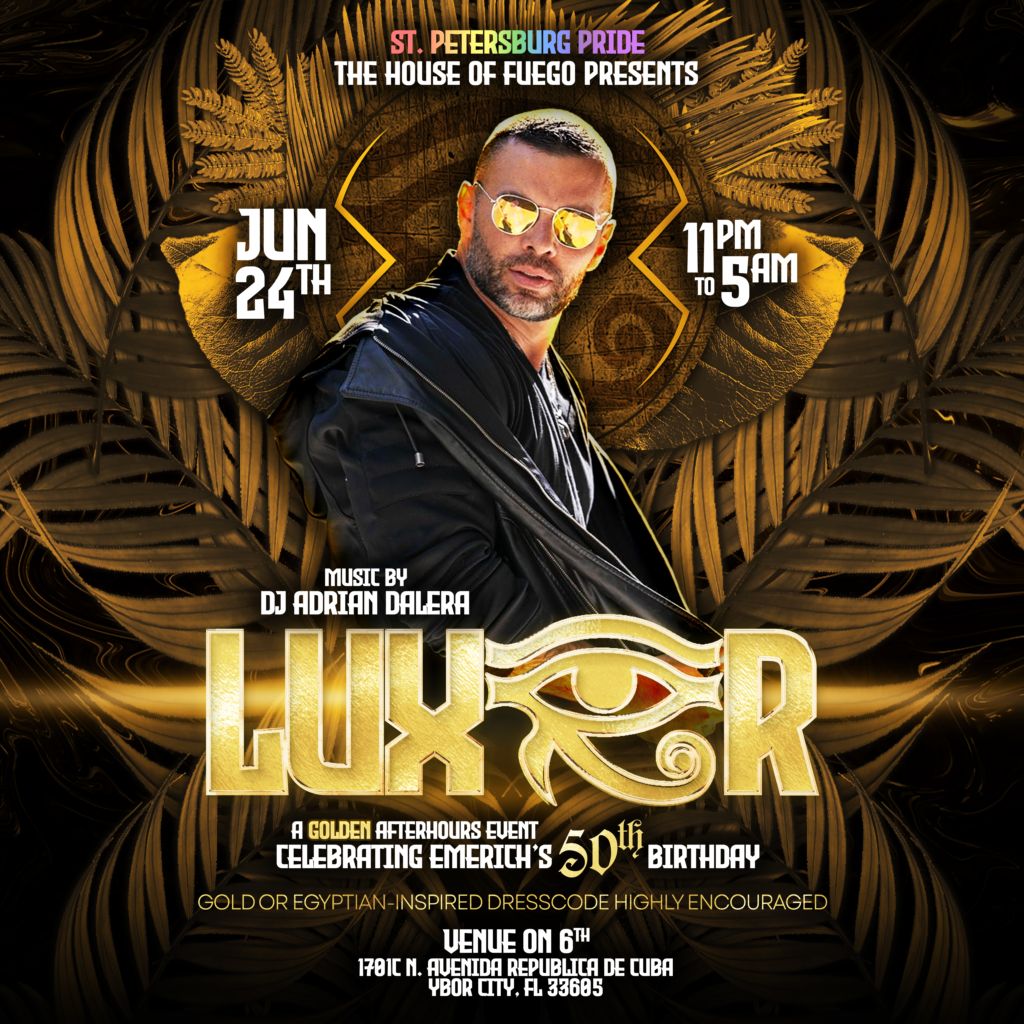 Luxor Event Flyer