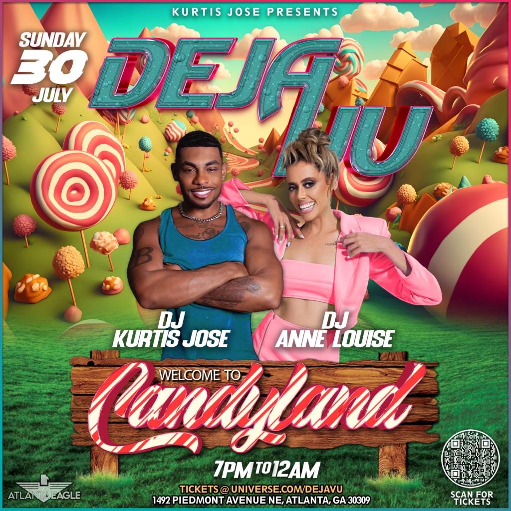 Candyland Event Flyer