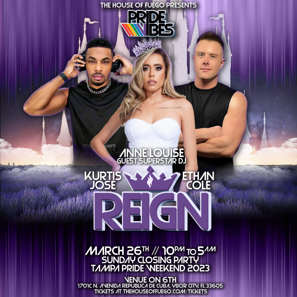 Pride Vibes :: Reign Event Flyers