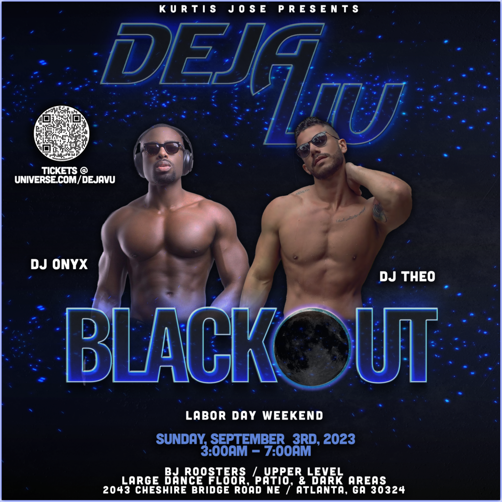 Blackout Event Flyer