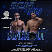 Blackout Event Flyer